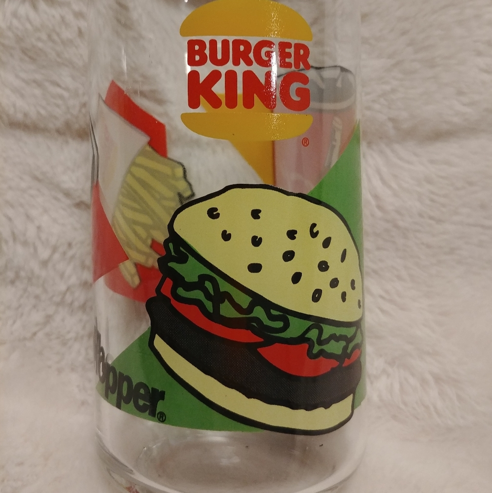Vintage Burger King Glass